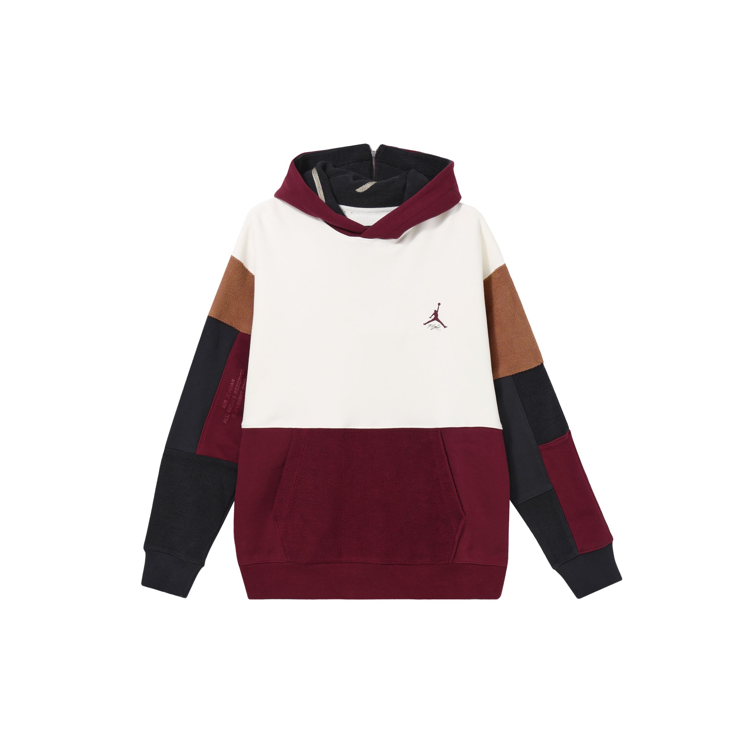 

Толстовка с капюшоном Jordan Color Block, мужские топы, разноцветные DV1596-133 L