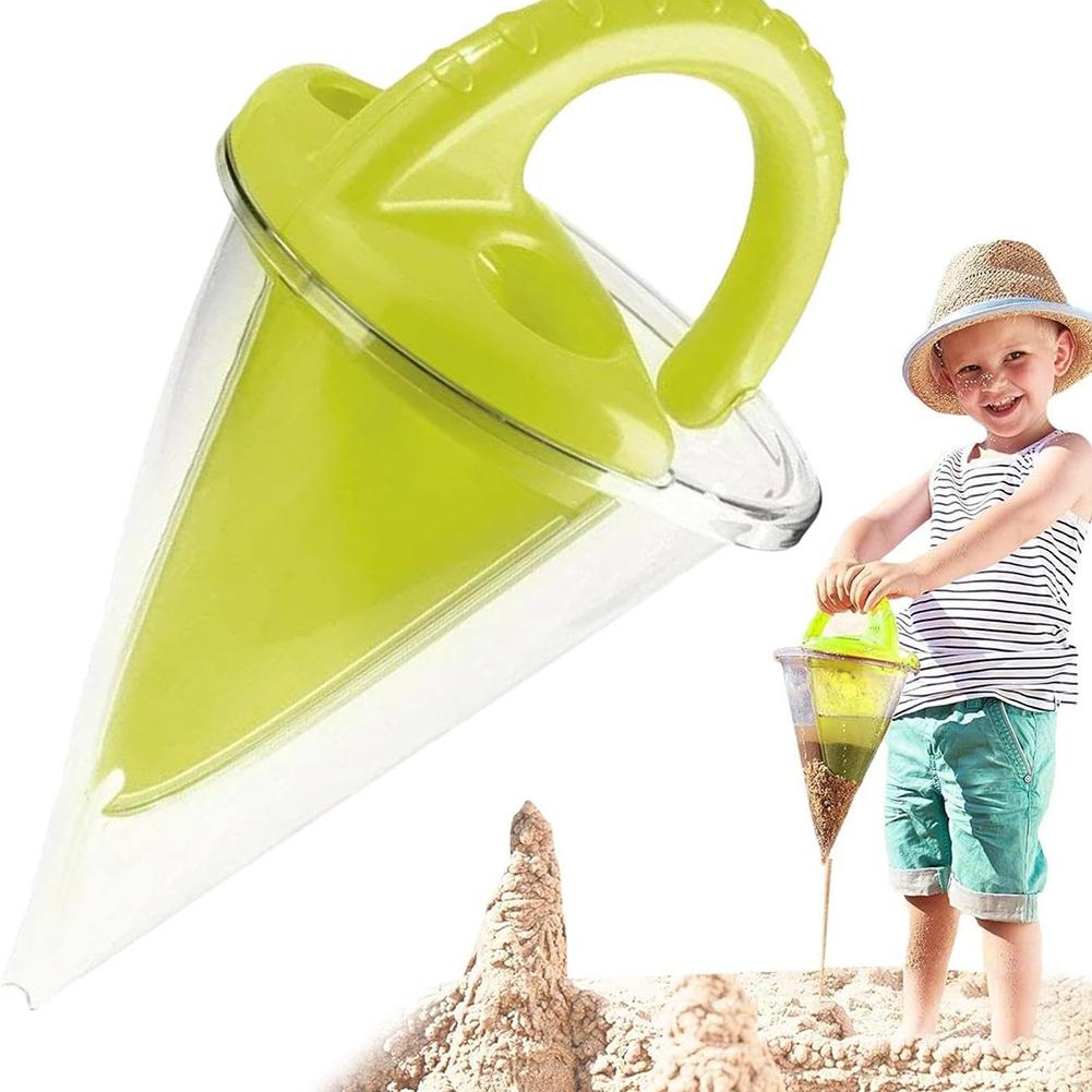 Children Beach Funnel Sand Castle Building Tool Sand Water Mixing Funnel Sand Beach Funnel for Outdoor Sandbox Game