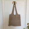 Summer New Simple Style Mesh Handbag Shopping Beach Bag Knit Shoulder Bag Women's Hollow Out Large Capacity Totes AVE