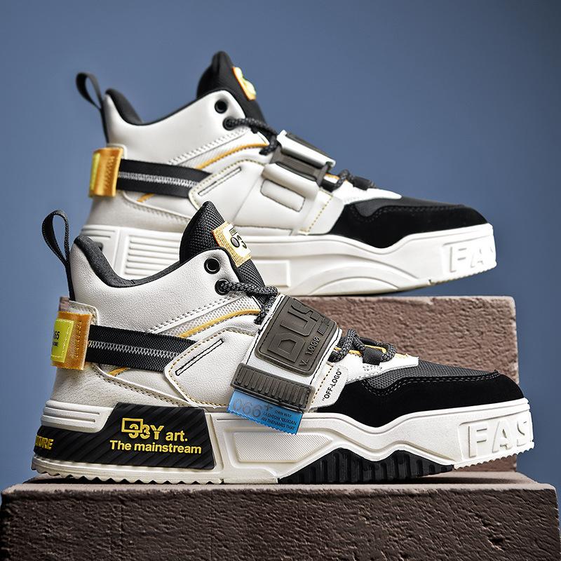 Новая мужская спортивная обувь модная сетчатая дышащая спортивная повседневная баскетбольная обувь 39 белый 5273₽