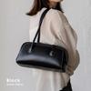 VITAFELICE Women's Long Handle Mini Boston Bag (NSB-30230P) (Black)