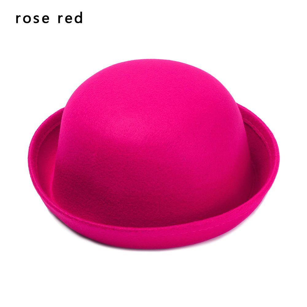 Women Not Deformed Elegant Beanie Cap Felt Hat Floppy Bowler Fedora Beret