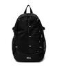Yale Half Mesh String Backpack Black