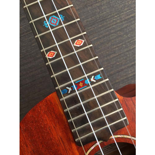 Jockomo Ukulele Position Mark Inlay Stickers, Native American Ethnic (TR)
