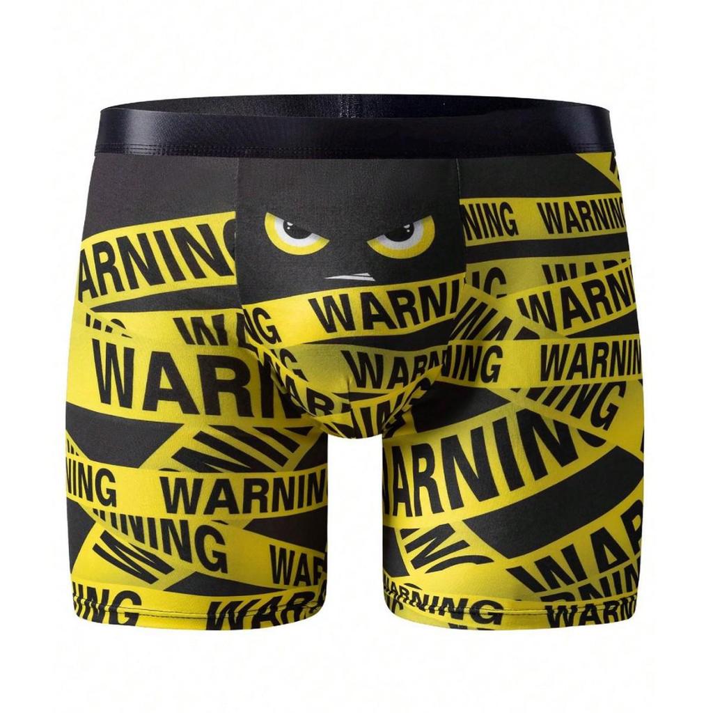Xi Yin Men's Mid-Length Boxer Briefs – European Size, Four-Corner Style