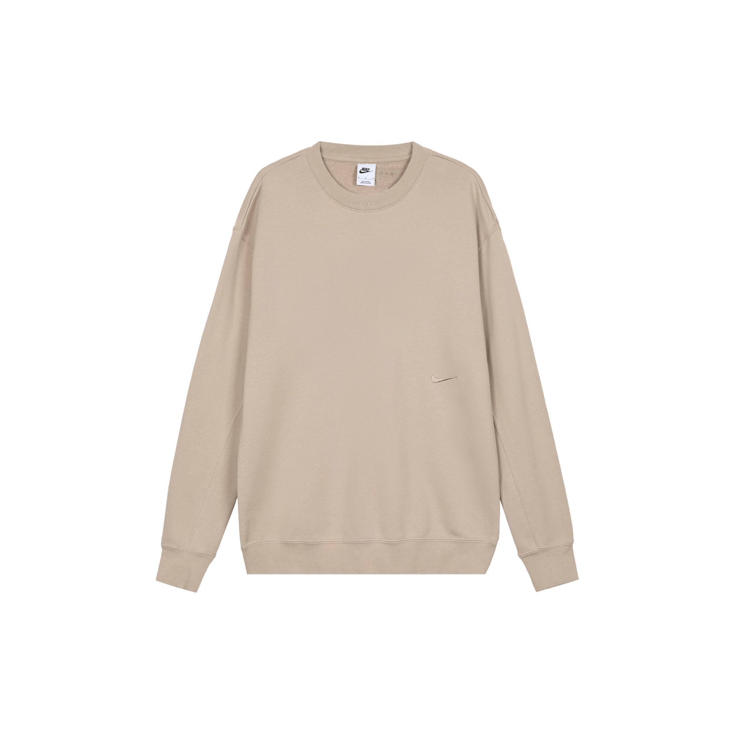 Nike Sportswear Premium Fleece Sweatshirt  Tan  Men s FV8592-200 XL