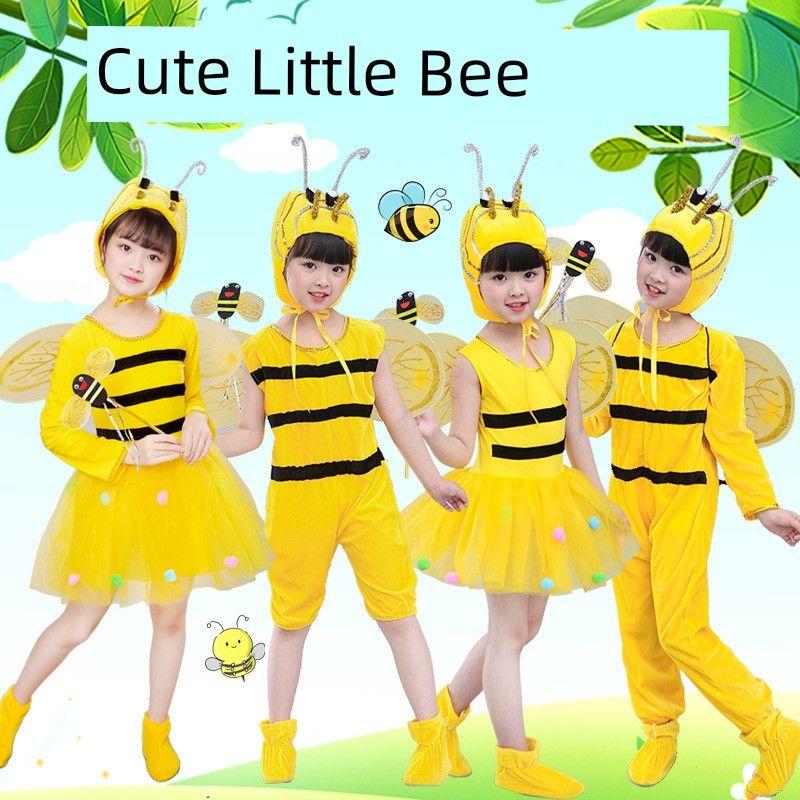61 Children's Performance Clothing Little Bee Dancing Dress Kindergarten Baby Children Cartoon Animal Costume Performance Costume