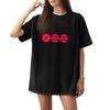 Women's Casual Letter Print Short-sleeved Top T-shirt