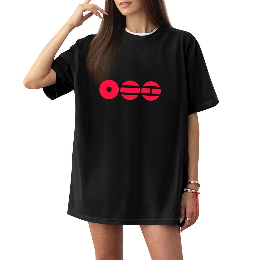 Women's Casual Letter Print Short-sleeved Top T-shirt