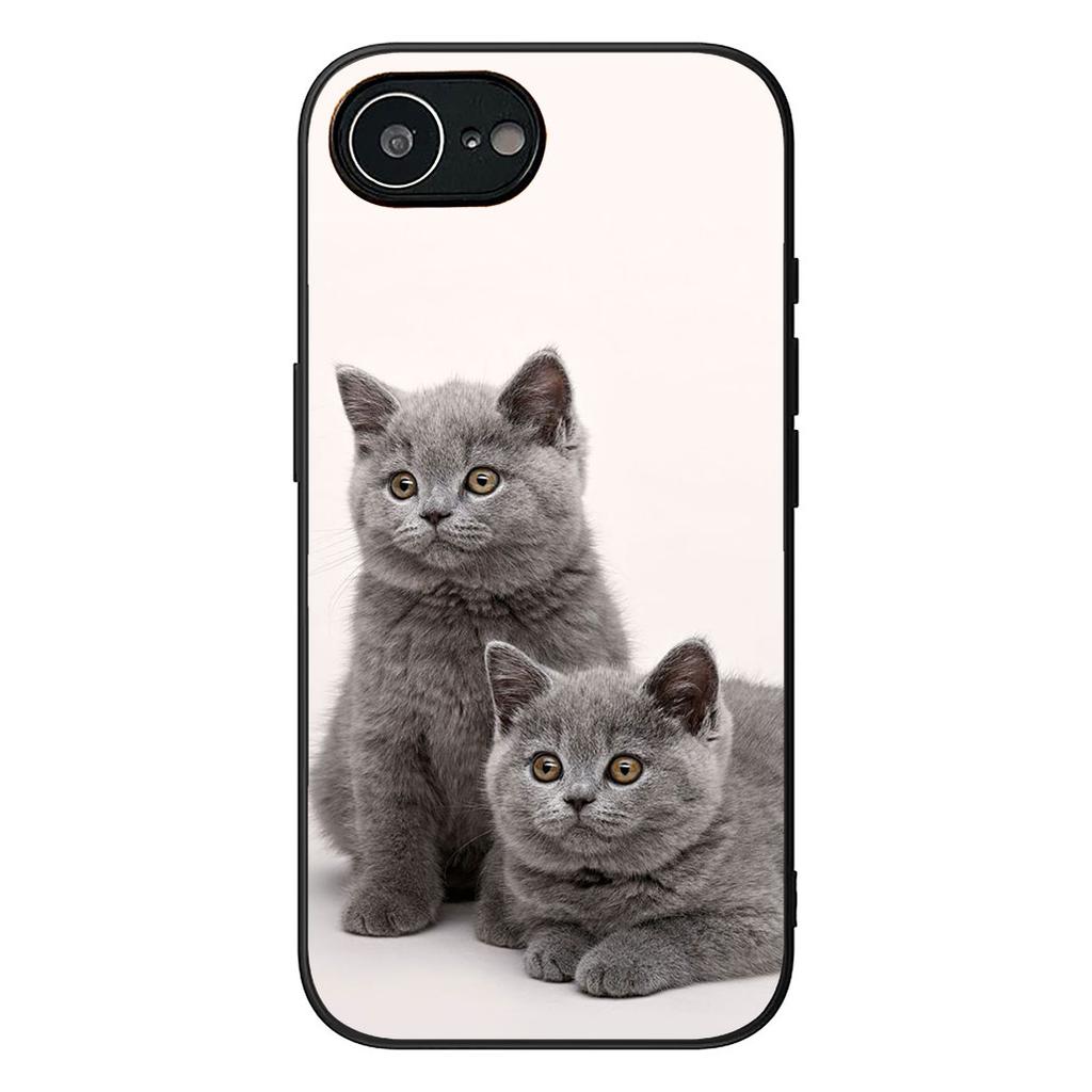 Kitten Cat Meow Blue Green Eyes Phone Cover for OPPO A40 A60 A80 A38 A18 A17 A16 A78 A79 A54 A25 A57 4G 5G Protective Case
