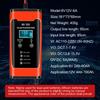 6A 12V Digital Chargers Car Battery Maintenance Smart Pulse Repair Storage Cell Lead Acid Batteries Chargers For Boat Motorcycle