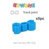 Wooden Train Track Accessories All Kinds Universal Connectors Adapters Clips fit for Brand Wooden Tracks Railway Toys for Kids