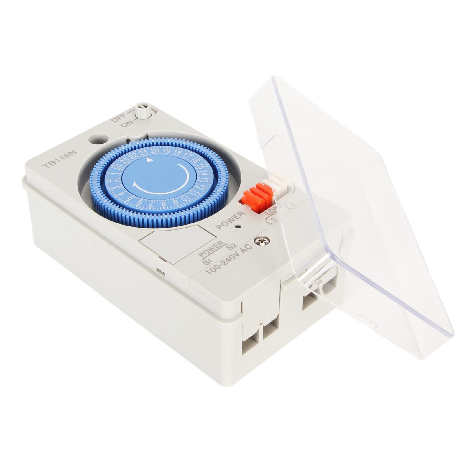 

TB118N механический таймер с контролем времени минимум 15 минут, высокоточный механический таймер для дома