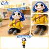 Plush Soft Stuffed Doll with Yarn Hair and Fabric Clothing for Home Decoration and Play Suitable for Children and Adults Birthday Gift