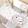 Large Compute Mouse Pad BuBu DuDu Kawaii Mousepad Natural Rubber Gaming Micepad Gamer Xxl Office PC Keyboard Cute Desk Mat Rug