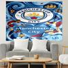 Manchester City FC Print Tapestry, Lightweight Wall Hanging, for Bedroom, Dorm, Living Room, Home Art Decor, Birthday Christmas Gift for Friends