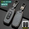 Zinc Alloy Car Smart Key Case Cover Shell Keyless Protector Holder Fob for Ford Territory EV Keychain Remote Accessories