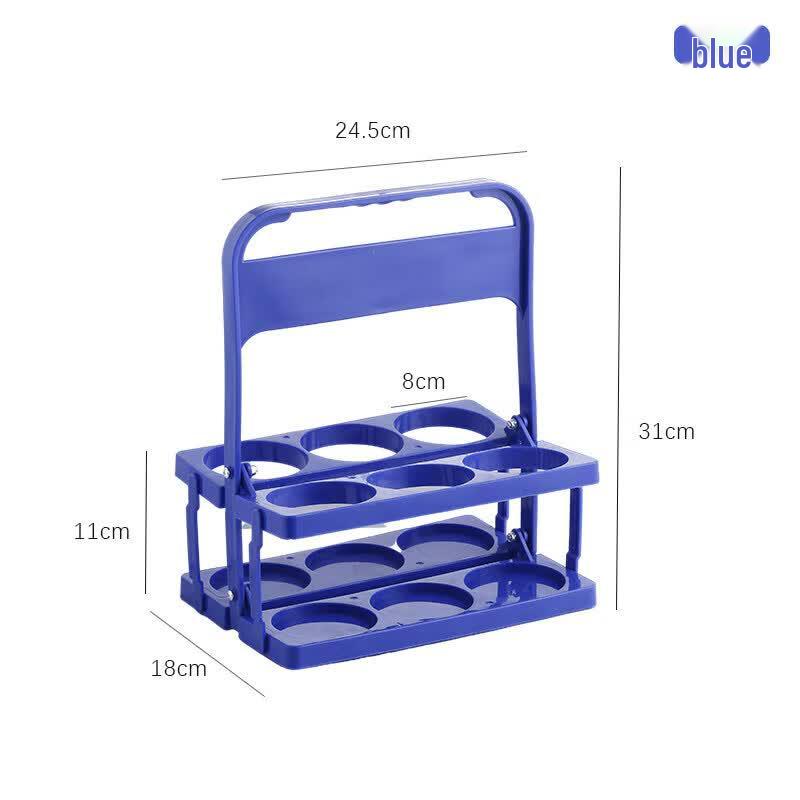 Qiwei Foldable 6-Bottle Portable Beer Carrier