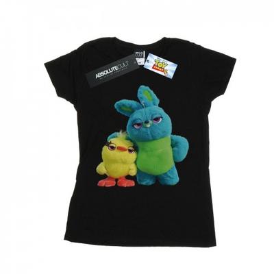 Damen/Damen Toy Story 4 Ducky und Bunny Baumwoll-T-Shirt