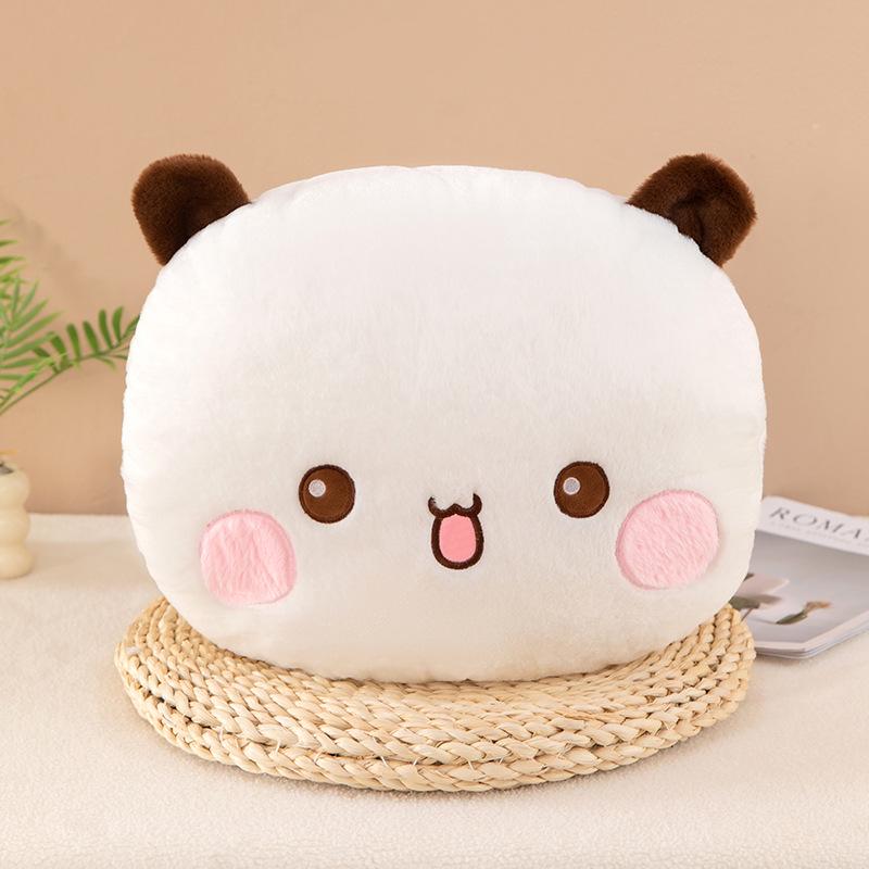 Ein Zwei Buuh Plüschkissen mit Cartoon: Multifunktionale weiche Kissen & große Puppe für das Bettkopfteil oder die Heimdekoration