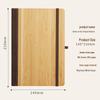 Eco-friendly Bamboo Notebook & Anti-spill Coffee Cup Gift Set