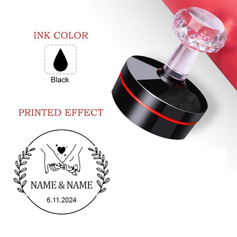 

Personalized Seal logo Private Stamp Custom baby born souvenir album Student Graduation photo Business Package Exclusive badge