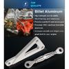 Billet Alternator Bracket Adjustable Kit For Chevy SBC 305 327 350 383 5.0L 5.7L V8 Eight Cylinder Long Water Pump Polished Aluminum For Chevy Small