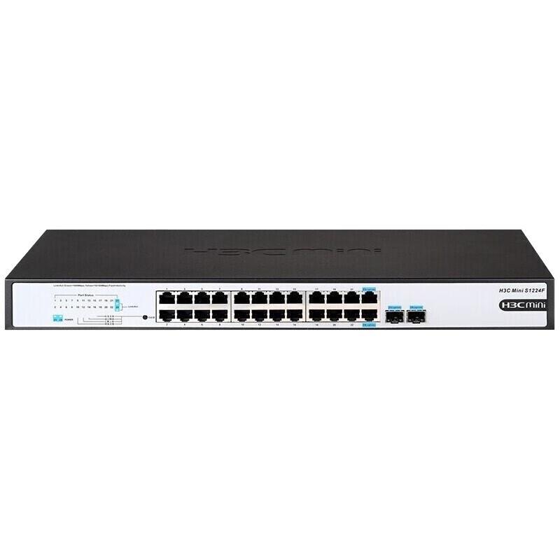 

H3C Mini-S1224F 24-Port Gigabit Ethernet Switch