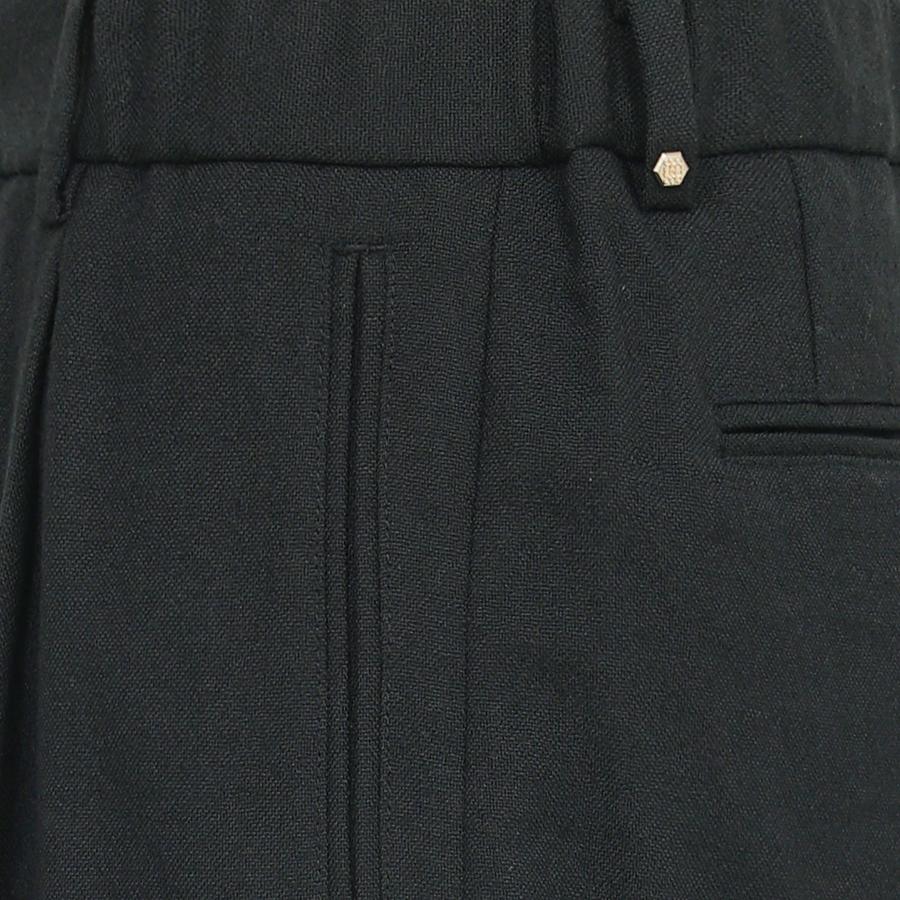 SIEG [Stein Garten] Wool Pacific Wide Pants Black (Pjfah4904)