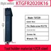 CNC Clamp-Type Vertical Mount Retaining Ring Groove Tool Holder with Kyocera Turning Inserts