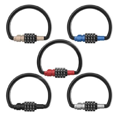 High Security Bicycles Combination Lock Weatherproofed Combination Cable Lock for Outdoor Lockers Bicycles