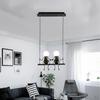 Ceiling Pendant Chandelier Fixtures Metal Bedroom Contemporary Dining Room Restaurant Lamp Indoor