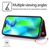 Wallet Double Button Stand Leather Case For Iphone 14 Pro Max 13 Pro 12 11 Se 2022 X Xr Xs Max 8 7 6 6s Plus 5 5s With Card Slot
