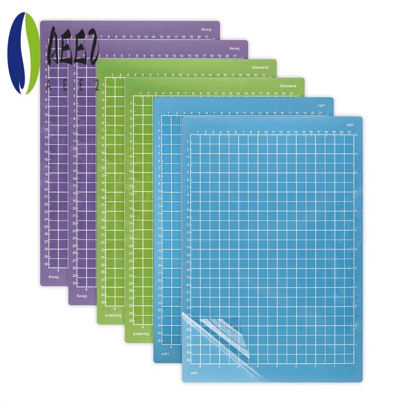 

AEE2-6PCS 8.5X12in Cutting Mat For Cricut Joy Xtra (Standardgrip, Lightgrip, Stronggrip), Reusable Cutting Mats