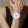 Casio BABY-G Watch, Quartz, Resin Strap, White Dial, Same Style for Men and Women, 100 Meters Waterproof, Fashionable and Simple Style BGA-10-7A