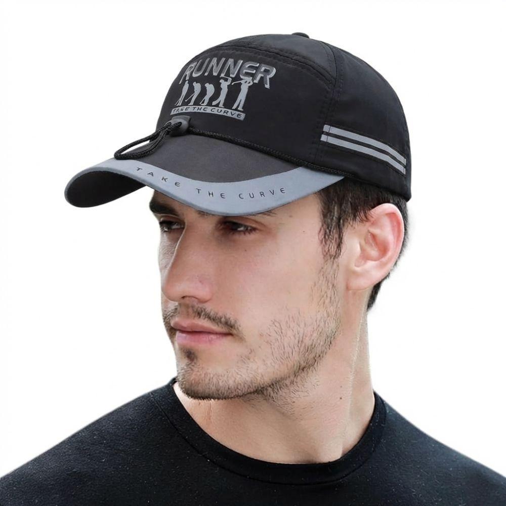 Fashion Quick-drying Baseball Cap Long Brim Breathable Fishing Sun Hat Adjustable Lightweight Duckbill Cap For Men Women
