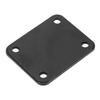 Electric Guitar Neck Plate Square Metal Back Mounting 4 Holes with Screws Bass Parts