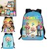 Cocomelon Backpack Children School Bags Durable Cartoon Lankybox Schoolbag For Kids