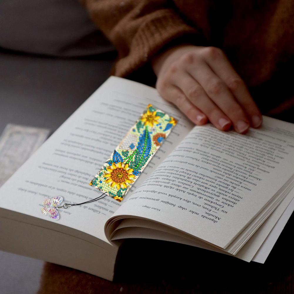 4Pcs Special Shape American Eagle Diamond Painting Bookmark 5D DIY Diamond Painting Bookmark DIY Bookmarks Diamond Painting Kits