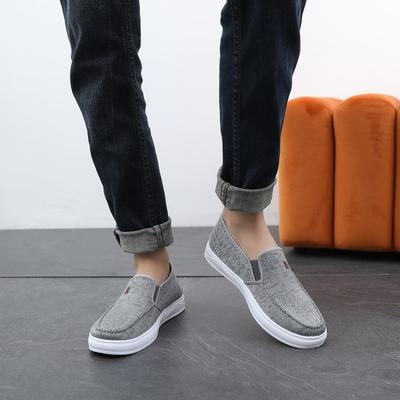 Buty Męskie Buty Casualowe Męskie Oddychające Wsuwane Płaskie Buty Płócienne Wiosna i Lato Męskie Mokasyny Wygodne Oddychające Sneakersy