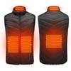 Varmevest Ni-sone Intelligent Varmevest Elektrisk Oppvarming Herre og Dame Varmeklær Konstant Temperatur Full Kropp Varmevest Trendy