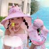 My Little Pony Childrens Sun Hat With Wide Brim And Sun Protection For Girls And Babies