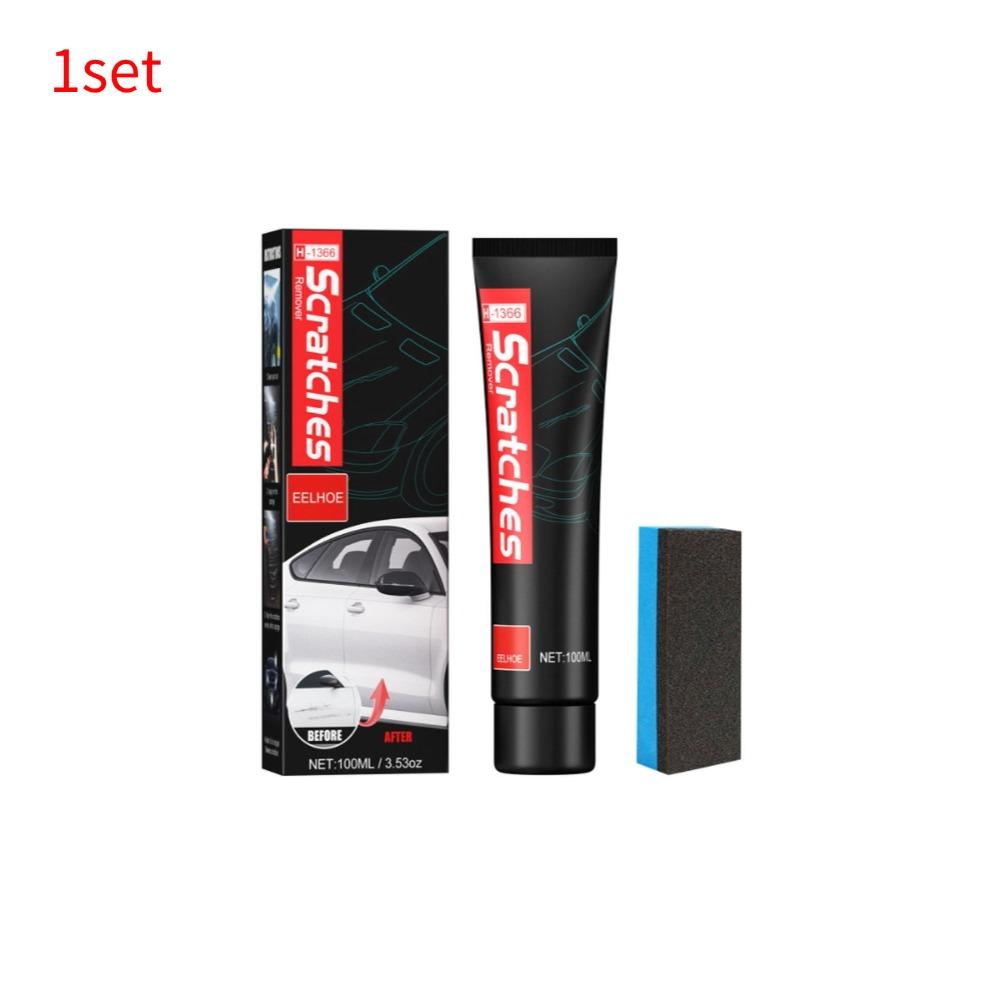 

100ml Stove Top Scratch Remover Scratch Repair Wax for Stove Car Scratches Polishes Cleaning Decontamination Alazing Cloth