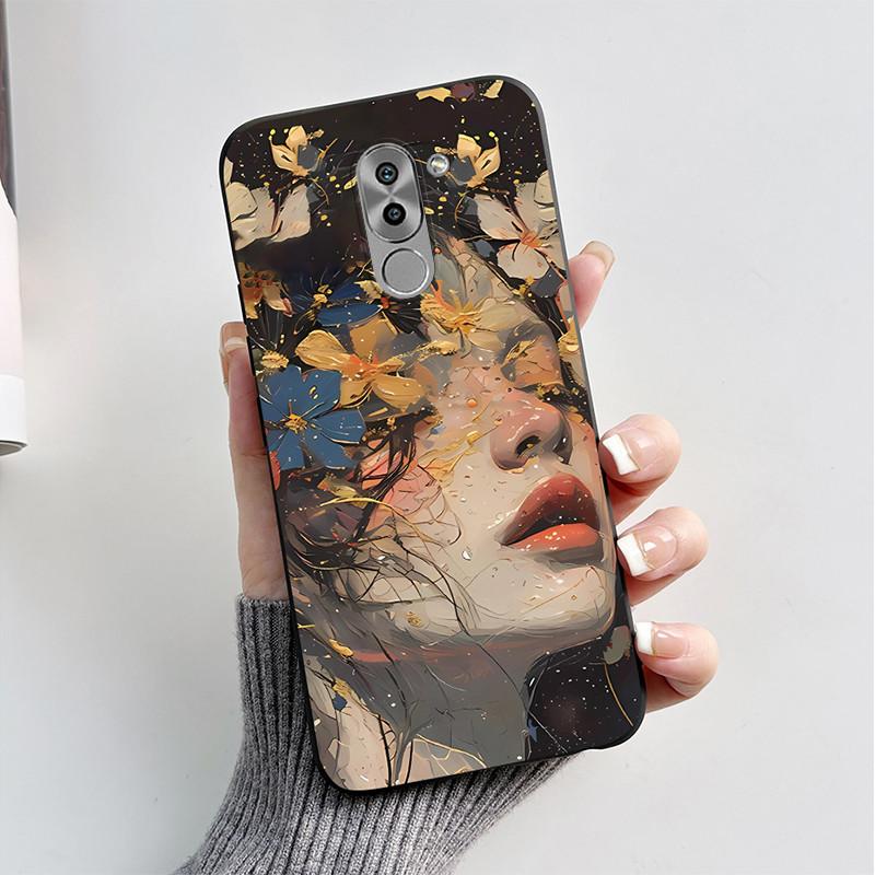 

Silicon Phone Cases For Huawei GR5 2017 Mate 9 lite Honor 6X Cute Cat Cartoon Puppy Dog Ultra Thin Slim Shockproof Cover Case Huawei GR5 2017
