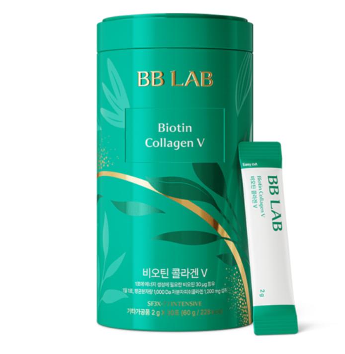 

BBLAB Biotin Collagen V – Hair, Skin & Nail Inner Beauty Powder 1 box