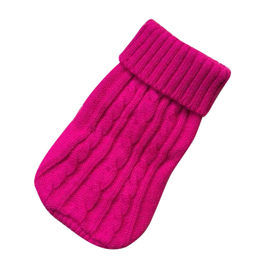 Premium Pet Dog Sweater, Cozy Knitwear for Small to Medium Dogs, Warm and Stylish Winter Apparel, Navy Blue