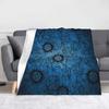 Sam Winchester Dean Winchester Castiel Blanket Cover Velvet Supernatural Movie Wings Thin Throw Blankets for Bedroom Sofa Quilt