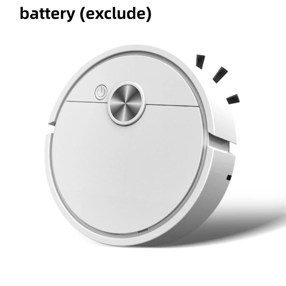 Strong Suction Robot Vacuum Rechargeable Vacuum Cleaner 3-In-1 Cleaning Machine  Pet Hair Cleaning