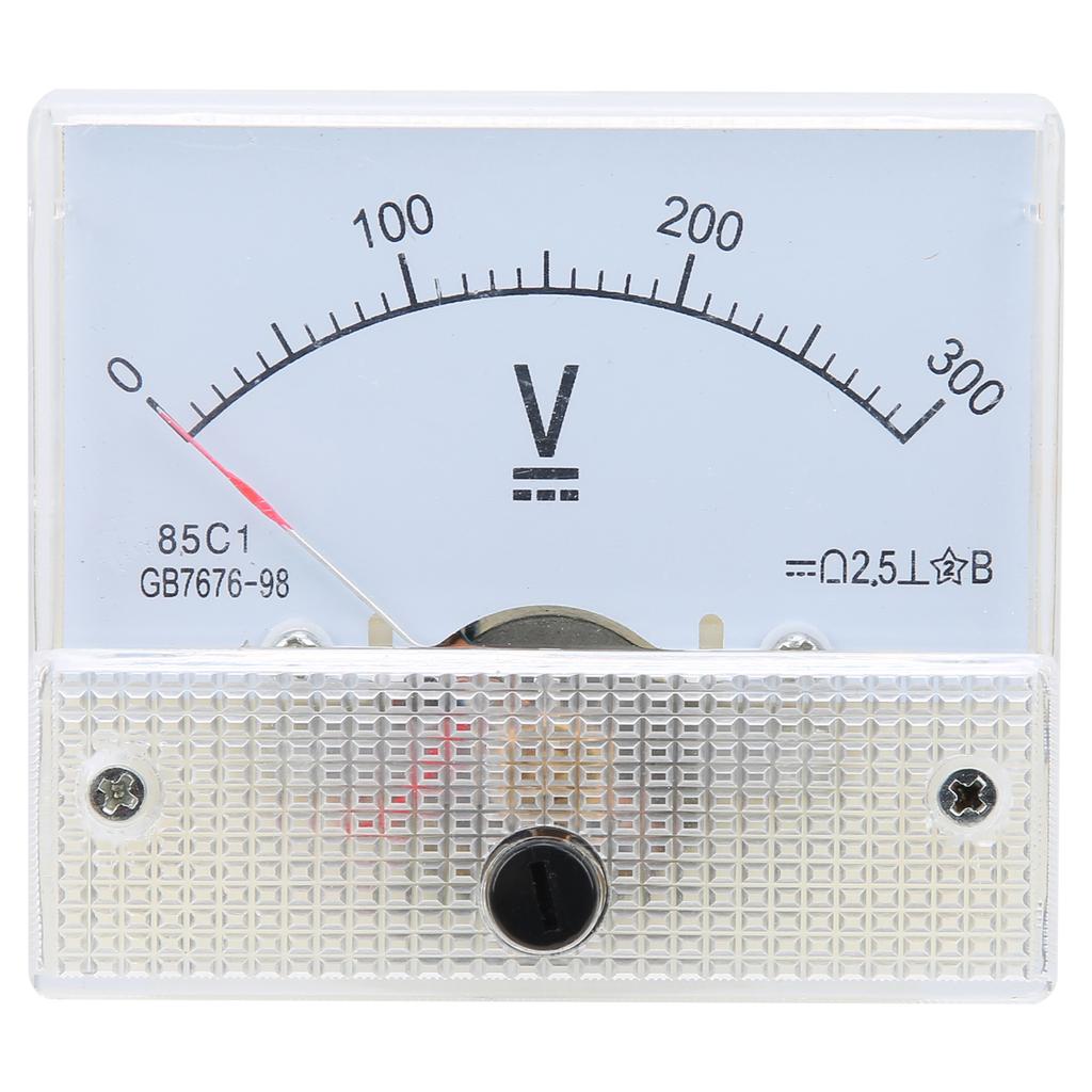 DC Zeigervoltmeter Hohe Genauigkeit Installationsmessgerät 85C1 DC 0~300V