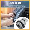 Turn Signal Light Bulb Socket Holder 33302-SR3-A01 33302SR3A01 for Honda Civic 1992-2011 for Honda Accord 1998-2012 Plastic Gray Replacement